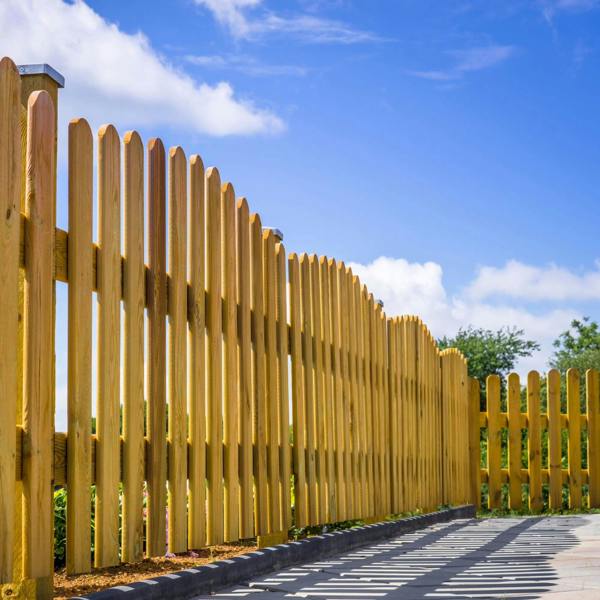 Snowdon Timber Garden Treated Picket Fence Board (T) 22mm (W) 75mm (L) 0.9m - Pack of 10