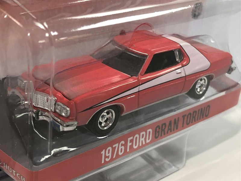 starsky and hutch 1976 ford gran torino weathered 1:64 greenlight 44855f