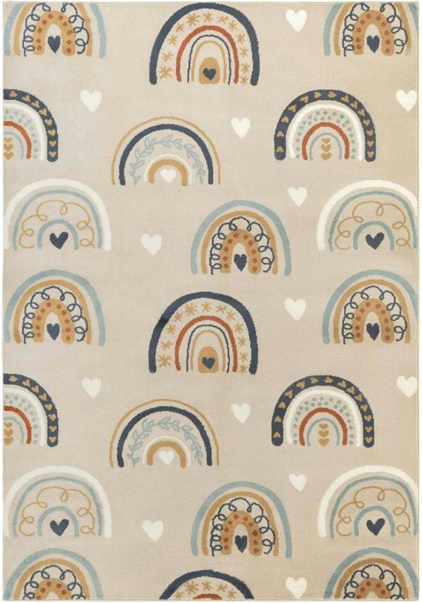 Hanse Home Adventures Kids Rug Bowie Beige Multicolour