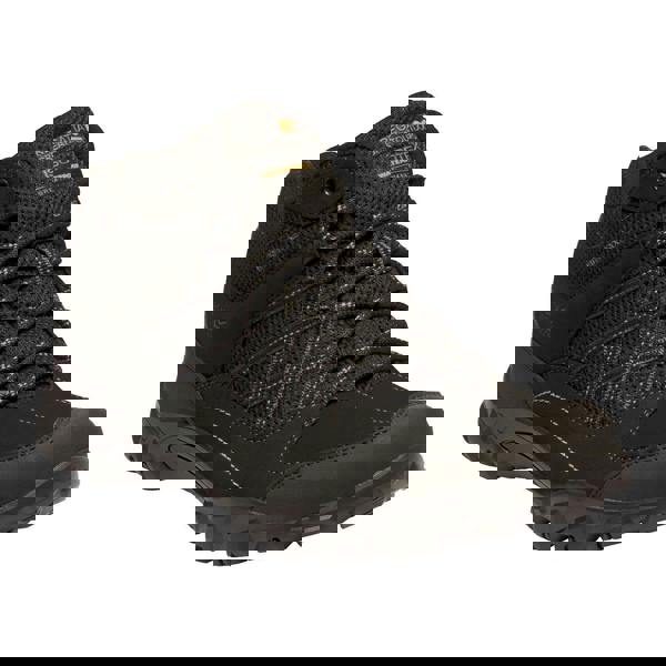 Regatta Mens Edgepoint Mid Waterproof Hiking Shoes - Black/Granite - 