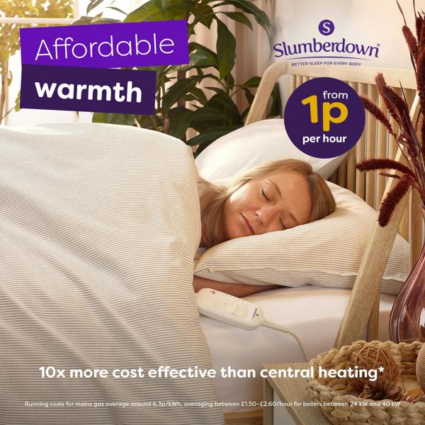 Slumberdown Toast Nights Electric Blanket