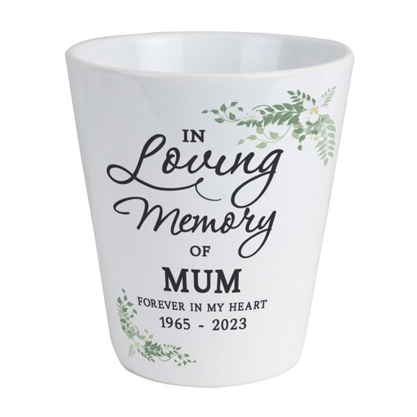 Personalised Memento Company Personalised In Loving Memory Plant Pot