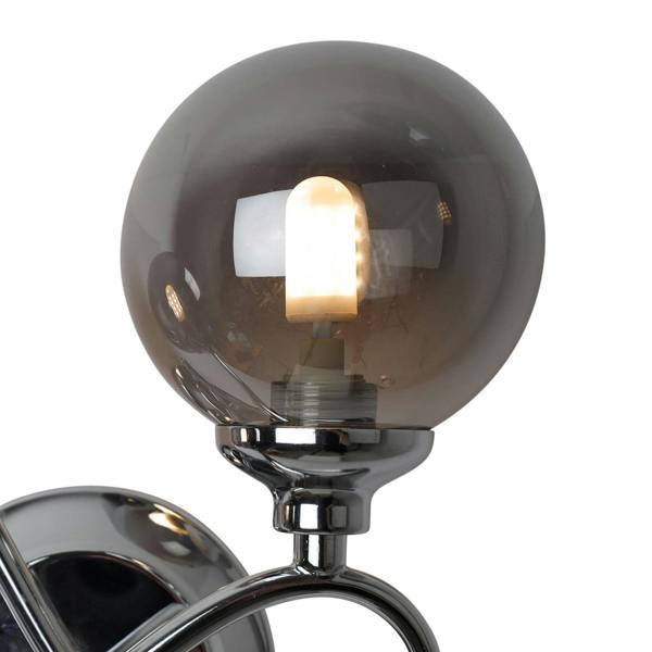 Pagazzi Lighting Bungo Polish Chrome Wall Light