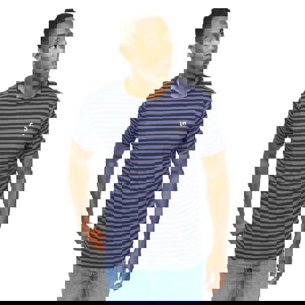 Crosshatch Mens Loppins T-Shirt - Navy