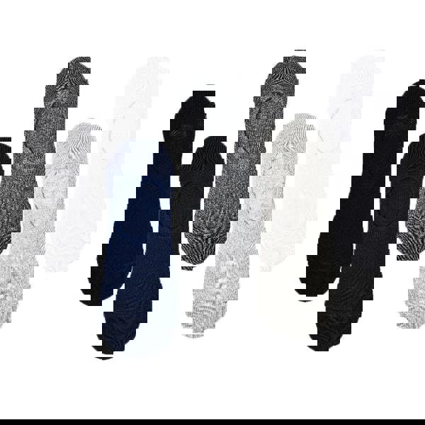 Anyfootwear 5 Pairs Mix Color Size 10-14 Fashion Socks High Quality Office Sports Business Long Socks Cotton Solid Colors Skateboard Knitted Casual