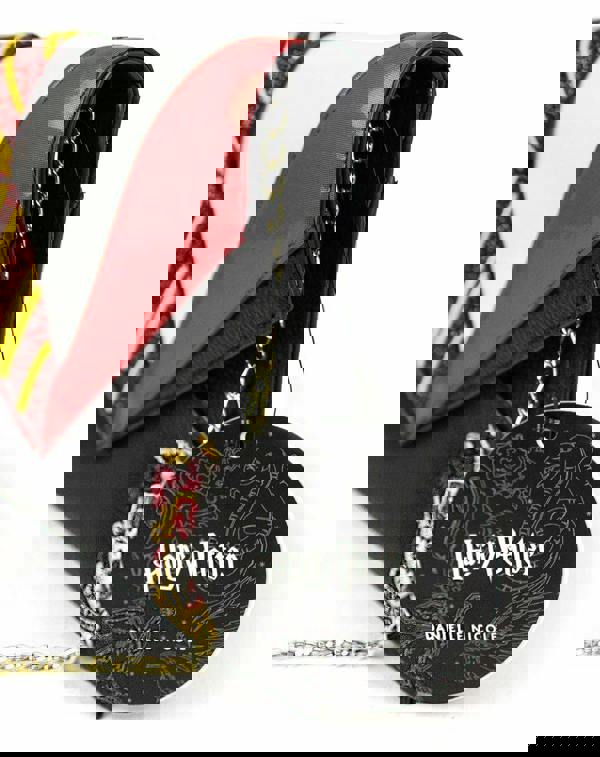 Vanilla Underground Danielle Nicole Womens Black Gryffindor Clutch Bag (One Size)