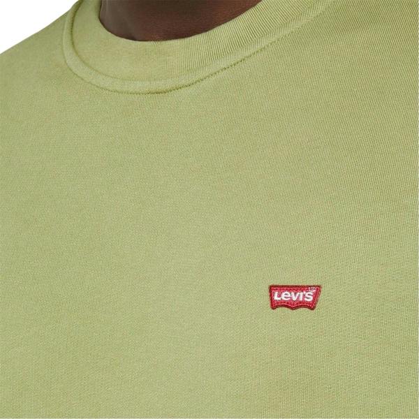 Levis Mens Original Crew Neck Sweatshirt - Sage - 