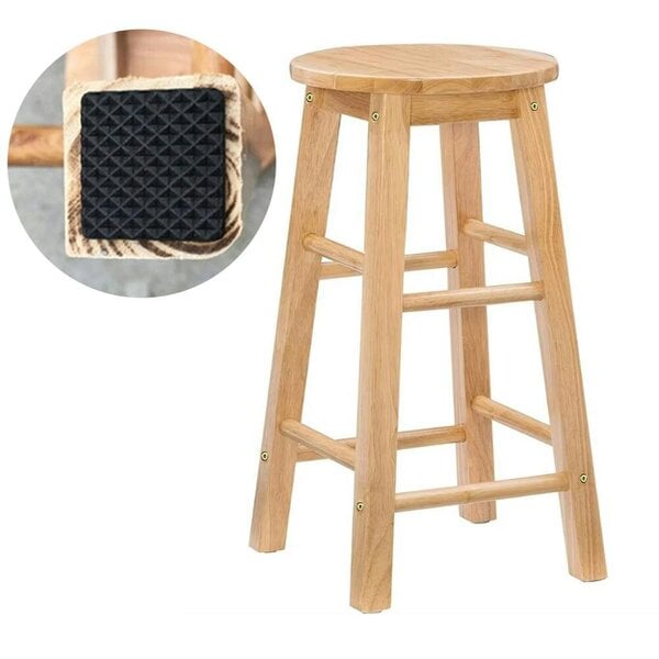 Havendro Wooden Bar Stool Bar Kitchen Stool Breakfast Bar Stool