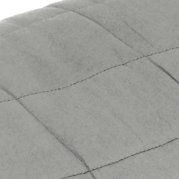 Berkfield Weighted Blanket Grey 200x220 cm 9 kg Fabric