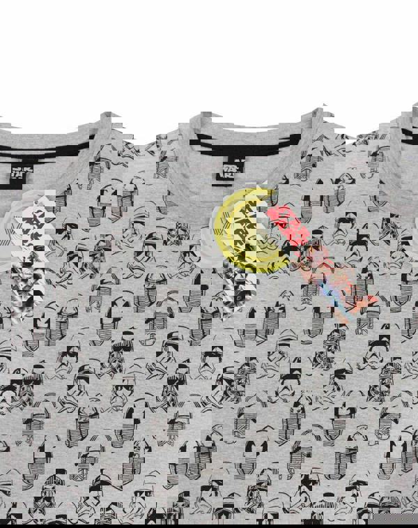 Star Wars Mens Grey Short Sleeved T-Shirt