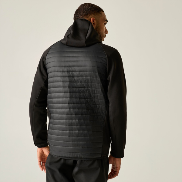 Regatta Mens Andreson Hybrid Jacket - Black