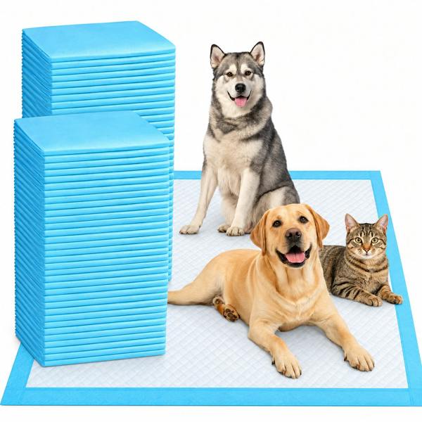 ATEK 100 Pack Puppy Training Pads 55x58cm Super Absorbent Dog Pet Wee Mats