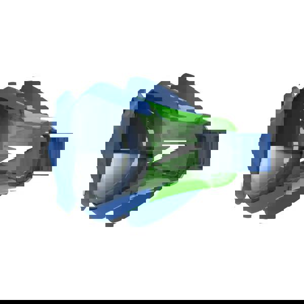 Speedo Hydrosity 2.0 junior swim goggles in blue and green with clear lenses