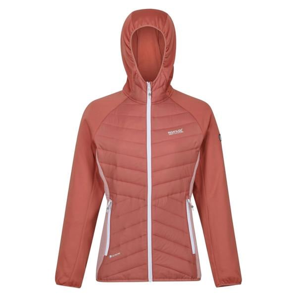 Regatta Womens/Ladies Andreson VII Hybrid Jacket - Terracotta/Dusky Rose - 