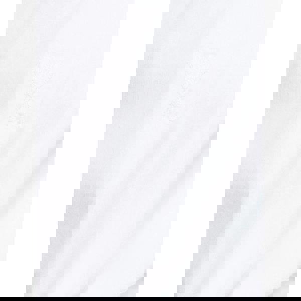 AMI Paris Ami De Coeur Embroidered Logo White T-Shirt   in  White