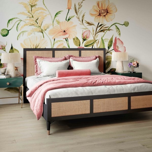 Furniture Edit Sierra Noir Bed in Super King Size