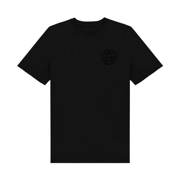 Retro Blackout T-Shirt - Black