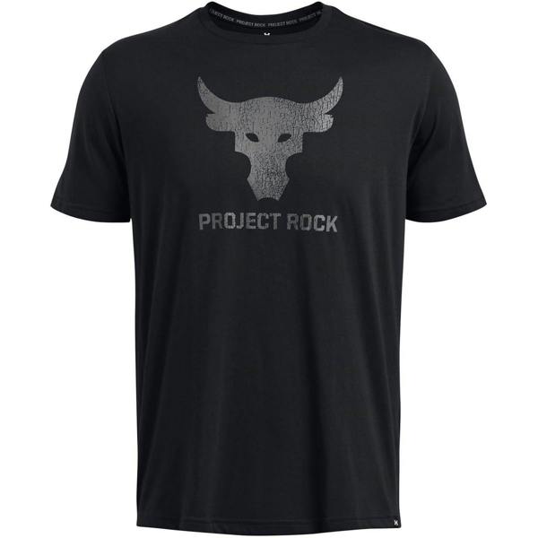 Under Armour Mens Project Rock Payoff Graphic T-Shirt - Black - 