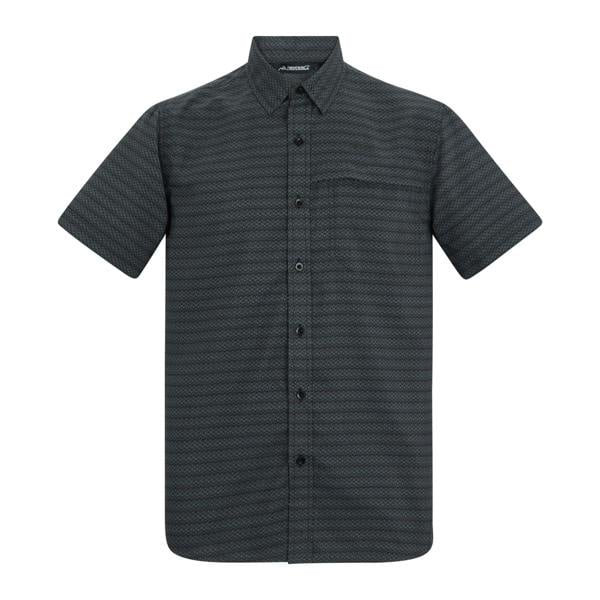 Regatta Mens Mindano Triangle Short-Sleeved Shirt - Dark Storm - 