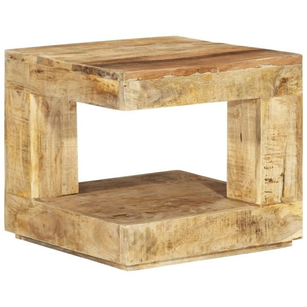 Berkfield Coffee Table 45x45x40 cm Solid Wood Mango