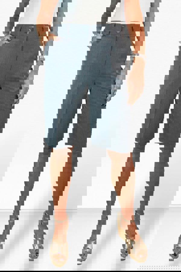 Paulo Due Women's Smart Pleated Tailored Shorts