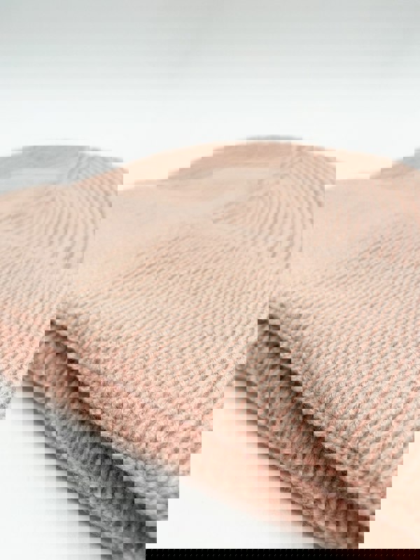 SVNX Ribbed Beanie Hat in Pink