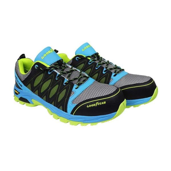 Goodyear Mens Contrast Safety Shoes - Multicoloured - 