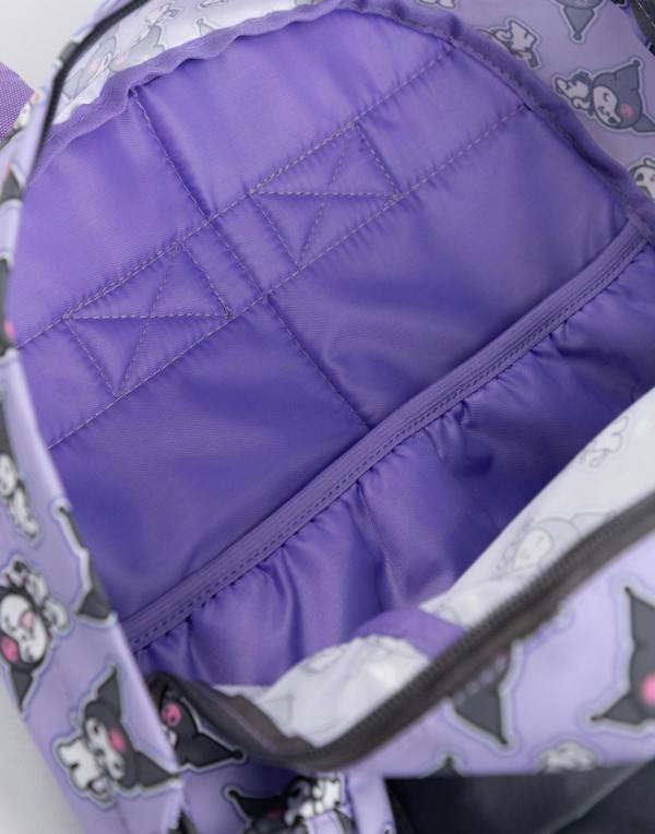 Vanilla Underground Hello Kitty & Friends Girls Purple Kuromi Backpack (One Size)