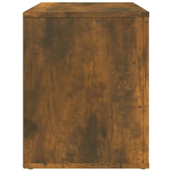 Berkfield Bedside Cabinet Smoked Oak 60x36x45 cm Engineered Wood