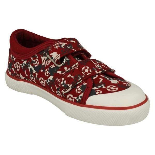 Start-rite Boys Startrite Football Detailed Canvas Shoes Kickabout