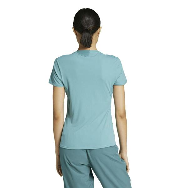 Adidas Womens/Ladies Adizero Essentials Running T-Shirt - Teal - 