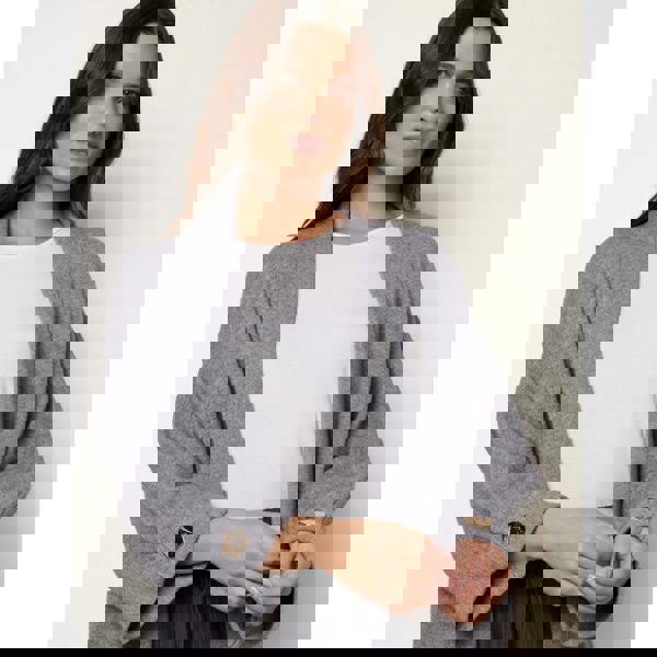 Blue Vanilla Heavy Knit Cardigan