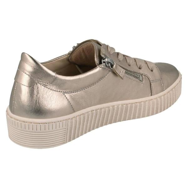 Gabor Ladies Gabor Casual Trainers With Side Zip And Laces 63.334
