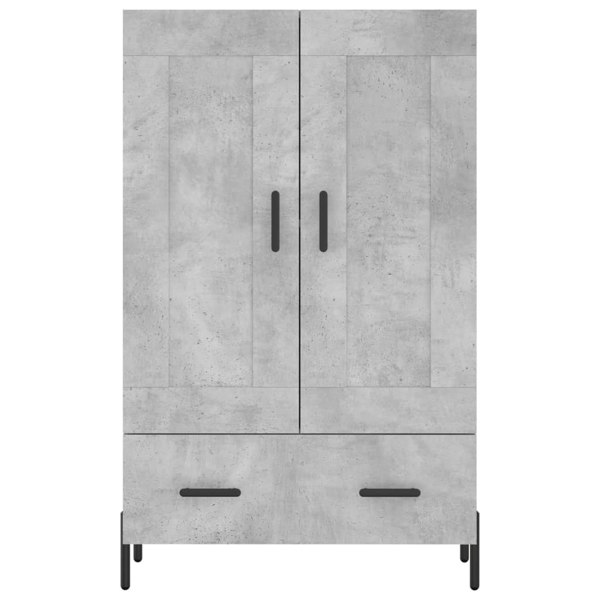Berkfield Highboard Concrete Grey 69.5x31x115 cm Engineered Wood