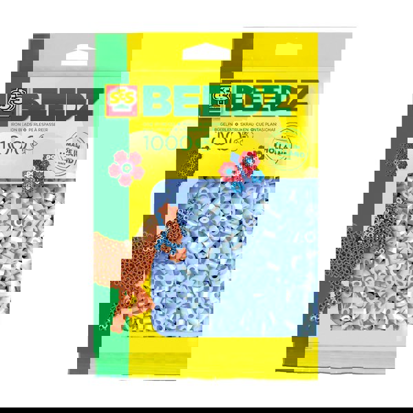 SES Creative Iron on Beads 1000 Light Blue