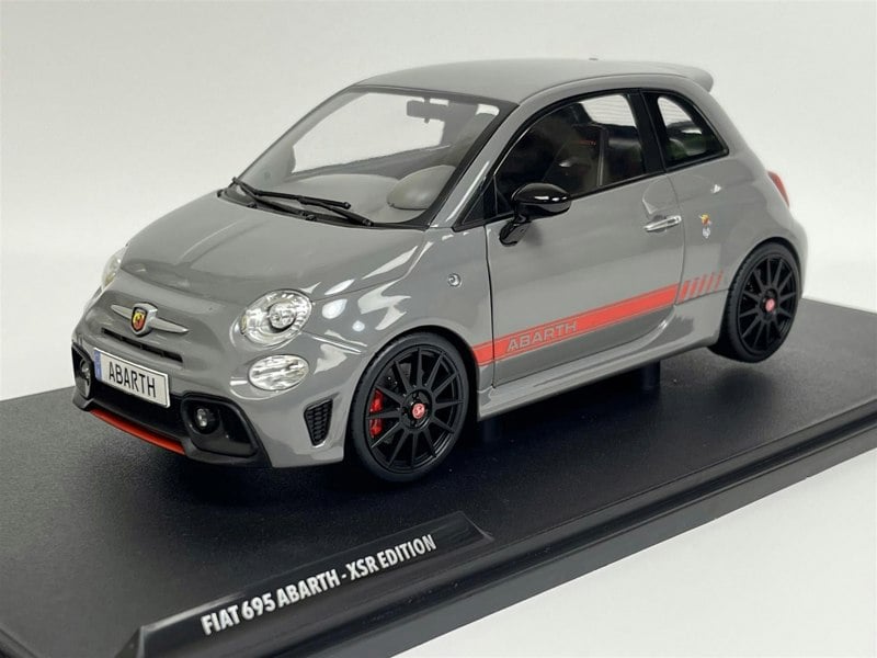 Solido Fiat 695 Abarth 2022 XSR Edition Yamaha Record Grey 1:18 Scale Solido 1811302