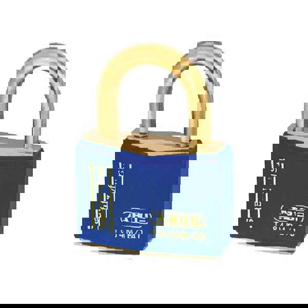 Abus Mechanical T84mb Series Rustproof Padlock - Blue - 