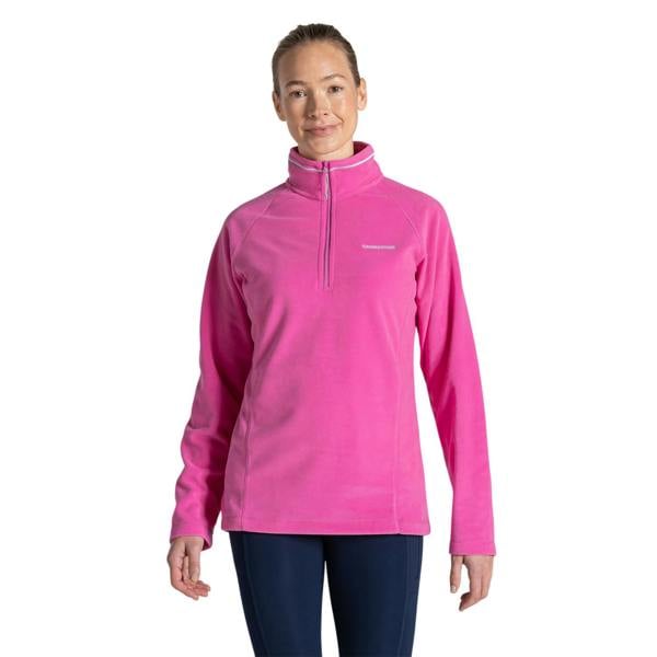 Craghoppers Womens/Ladies Miska VI Half Zip Fleece - Damask Rose - 