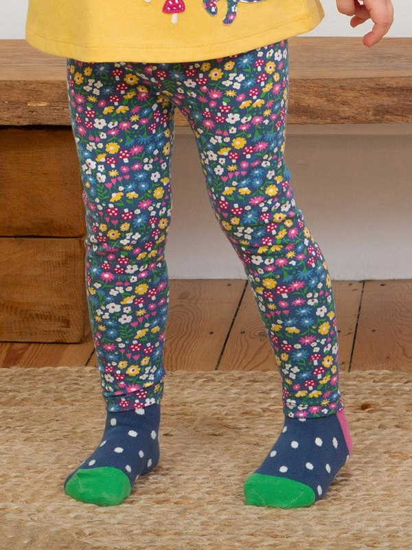 Kite Girls Organic Flower Socks