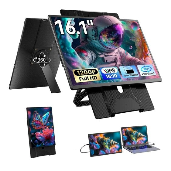 Blackview Table 9 16" FHD 360° Portable Laptop Monitor