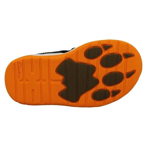 Clarks Childrens Clarks PLAYPRINT Big Cat Detailed Sandals Clowder Print T