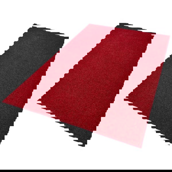 The Rugs Modern Plain Velour Rug - Quality & Comfort