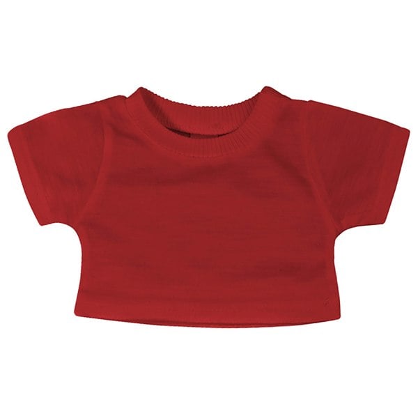 Mumbles Teddy Bear T-Shirt Accessory - Red