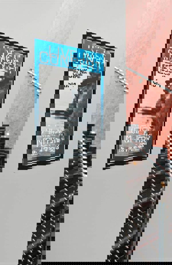 Durable DURAFRAME Self Adhesive Magnetic Signage Frame | 2 Pack | A3 Black