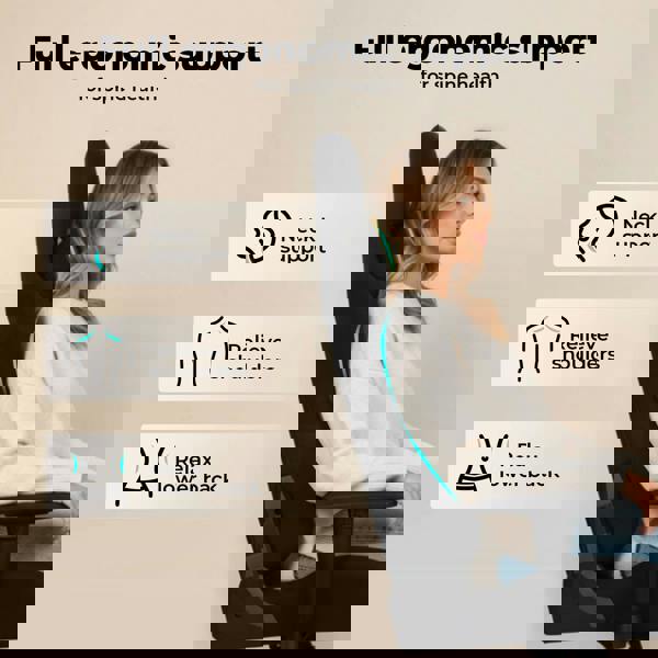 Levede Ergonomic Office Chair Reclining Executive Chair Spring Seat Adjustable Armrest