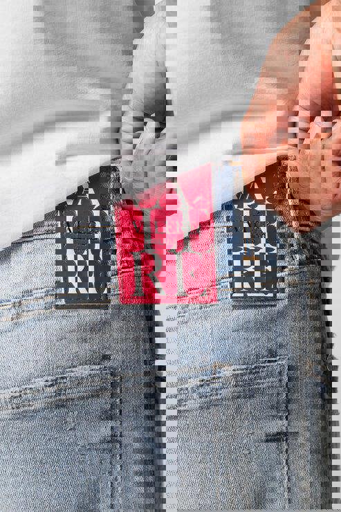 Valere Milano Balancia Rip & Repair Jean - Light Blue