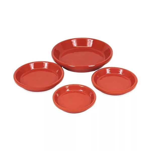 Verano-Ceramics-Inca-Red-Drainage Plates-IR15DP-IR20DP-IR27DP-IR31DP-Set-of-4-image2