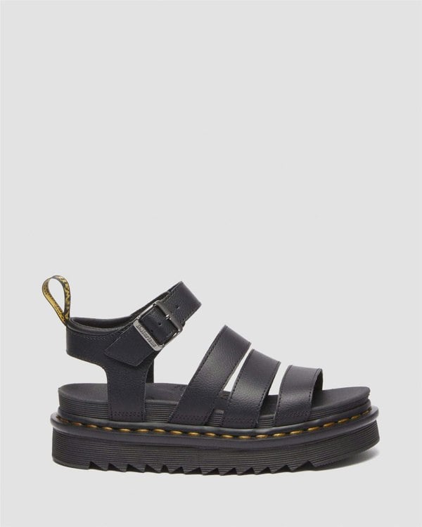 Dr. Martens Blaire Athena Leather Women's Black Sandals