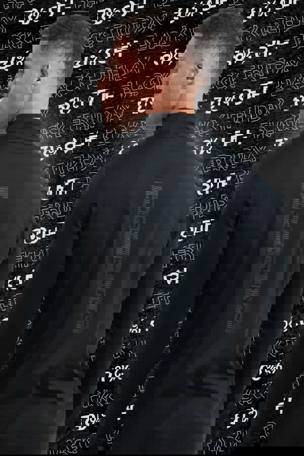 Discipline 365 Black Funnel Neck Top