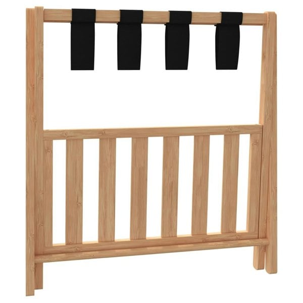 Berkfield Luggage Rack 68x38x58 cm Bamboo